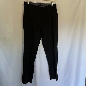 J.M. Haggar Mens Black Dress Pants Size 29 business casual style comfortable